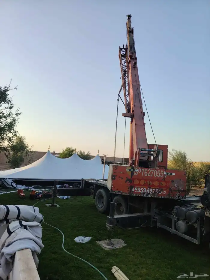 كرينات للايجار في الخرج لرفع المكيفات والحديد والبركسات 14