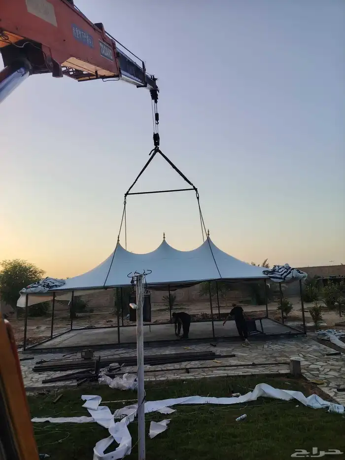 كرينات للايجار في الخرج لرفع المكيفات والحديد والبركسات 13