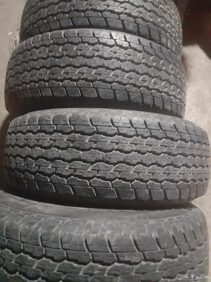 كفرات برجستون نيسان فتك نضيفه مره خاليه من العيوب تاريخ نهاي 2