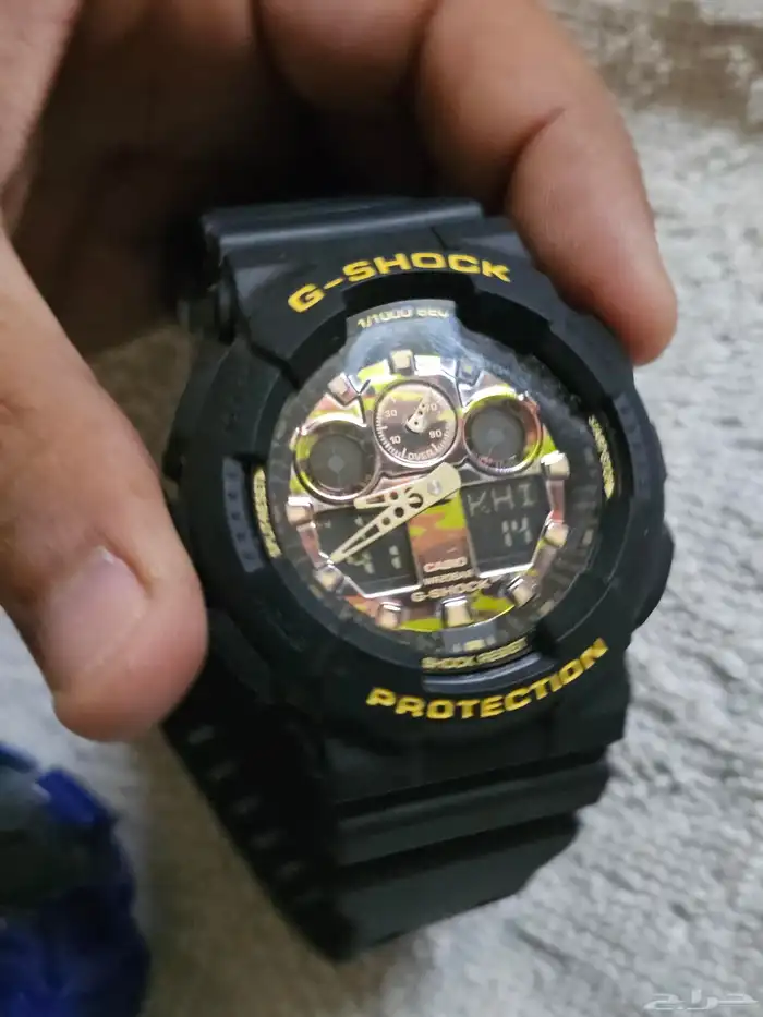 اي ساعه ساعة يد رجالية جي شوك Casio 9