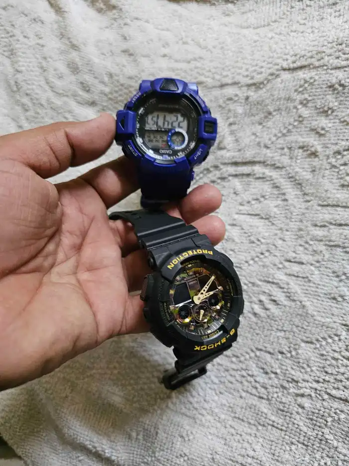 اي ساعه ساعة يد رجالية جي شوك Casio 17