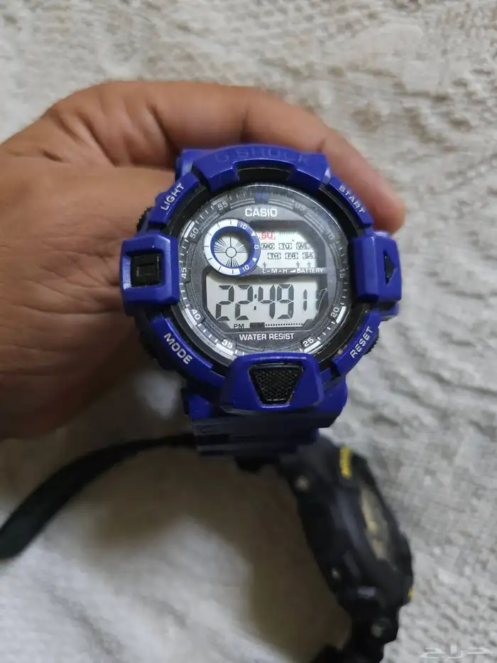 اي ساعه ساعة يد رجالية جي شوك Casio 3