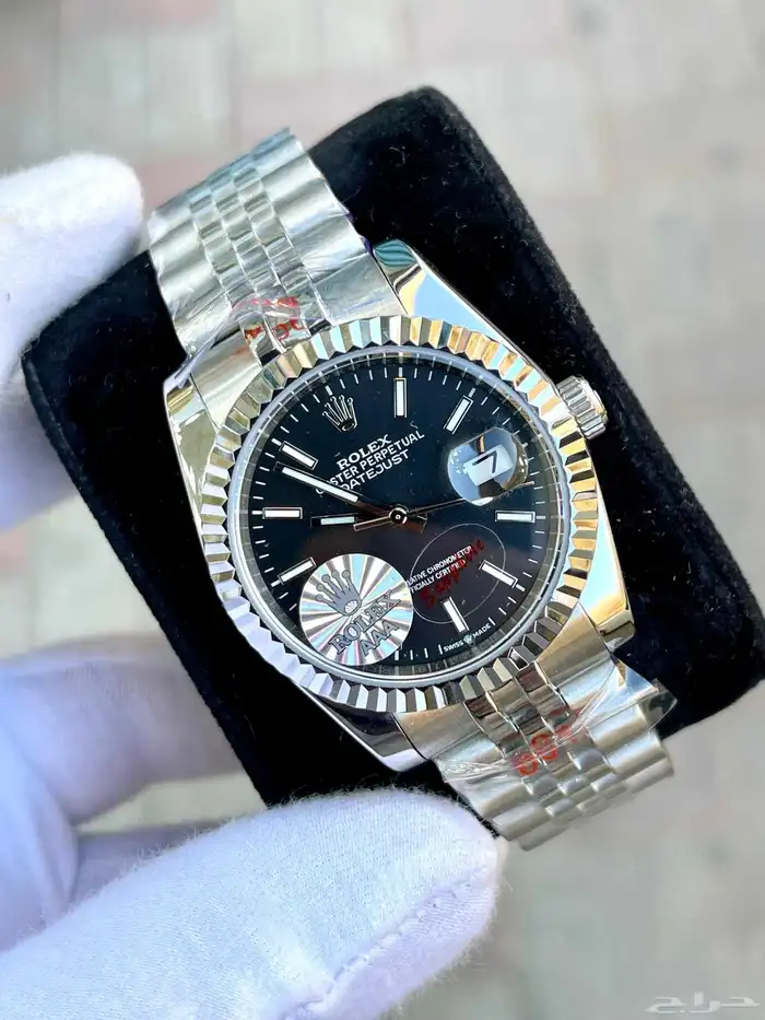 ساعات رولكس ديت جست 1 رجالية Rolex Date Just 35