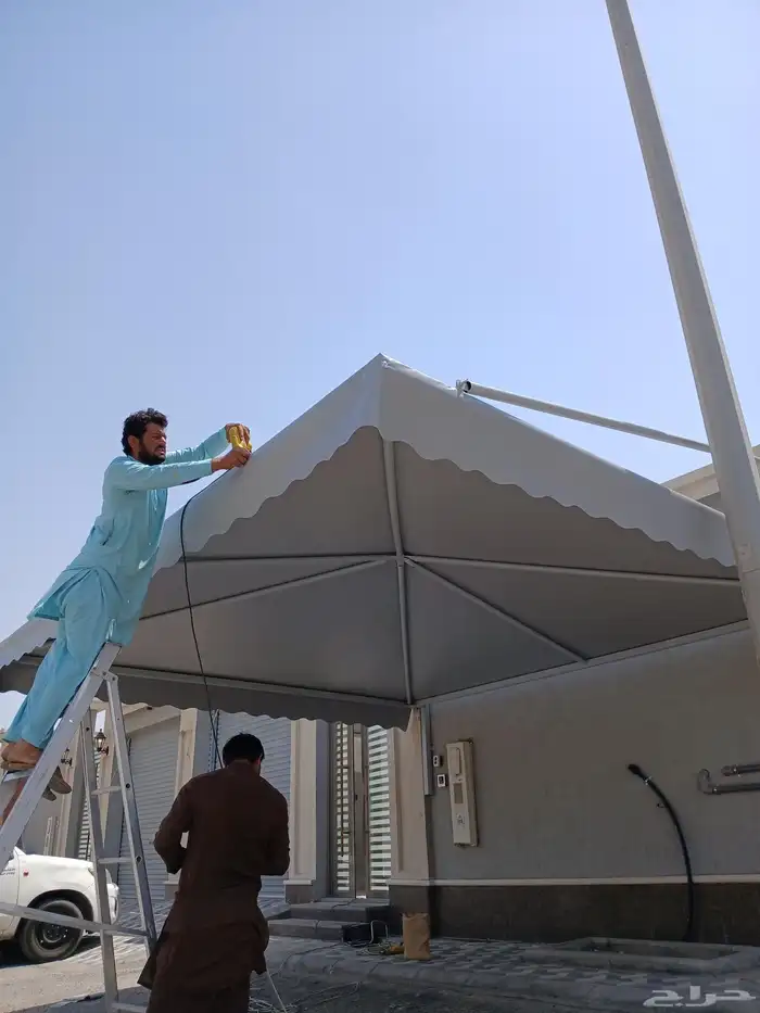 مقاولات عامه حداد مظلات هناجر ترميم بناء ملاحق 2