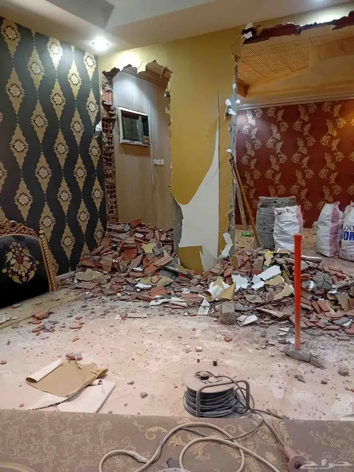 تكسير جدران وترميم ولياسه وبناء بالمدينة المنورة 4