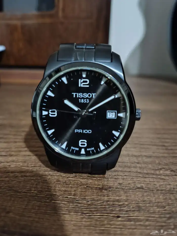 ساعة تيسوت السويسرية الأصلية مستخدم نظيف أخو الجديد 11