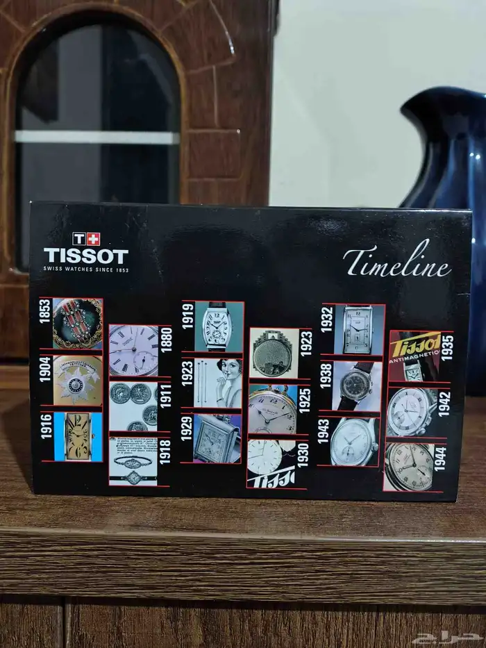 ساعة تيسوت السويسرية الأصلية مستخدم نظيف أخو الجديد 1