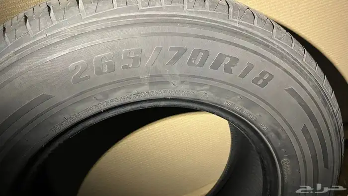 كفرات مقاس 18 نص عمر 0