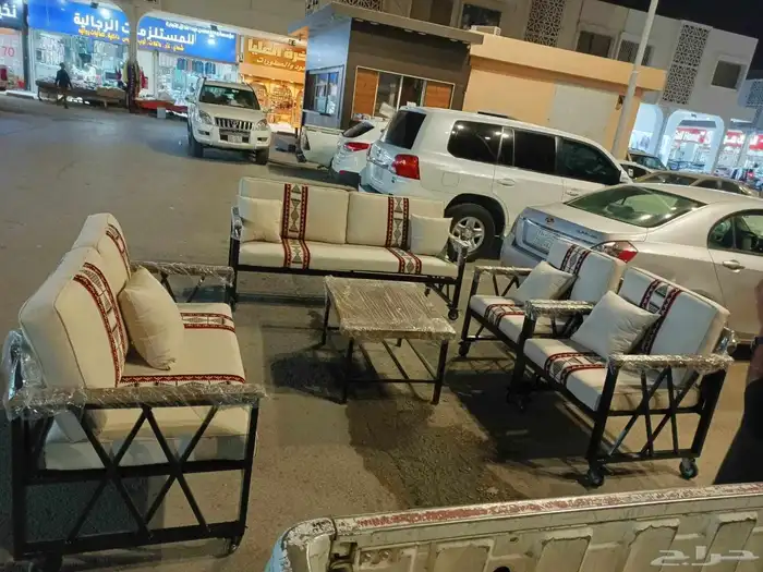 جلسات_خارجيه كنب شركه الماس الرقمي للأثاث 9