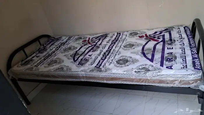 اسره حديد جديدة باسعار الجملة دورين او مفرد مع التوصيل سرير 6