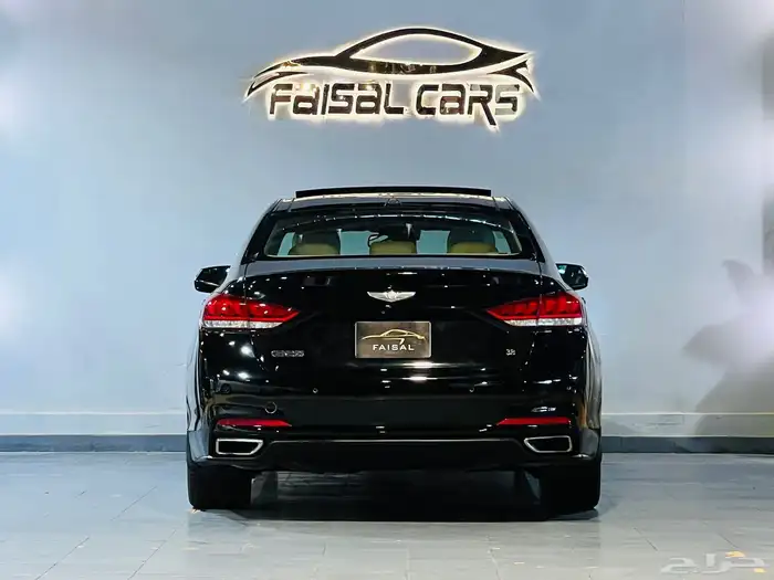 جنسس 2015 G80 V6 بحاله ممتازه ماشاء الله 3