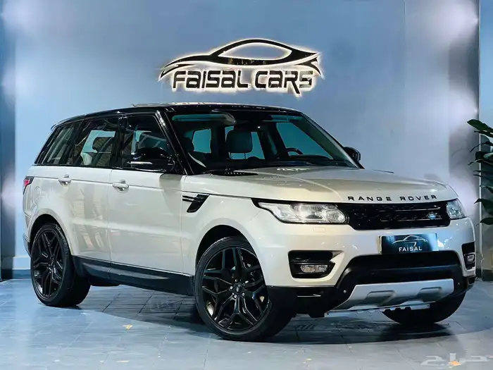 رنج روفر 2014 سبورت HSE V6 سوبر تشارج نظيف وبحاله ممتازه 0