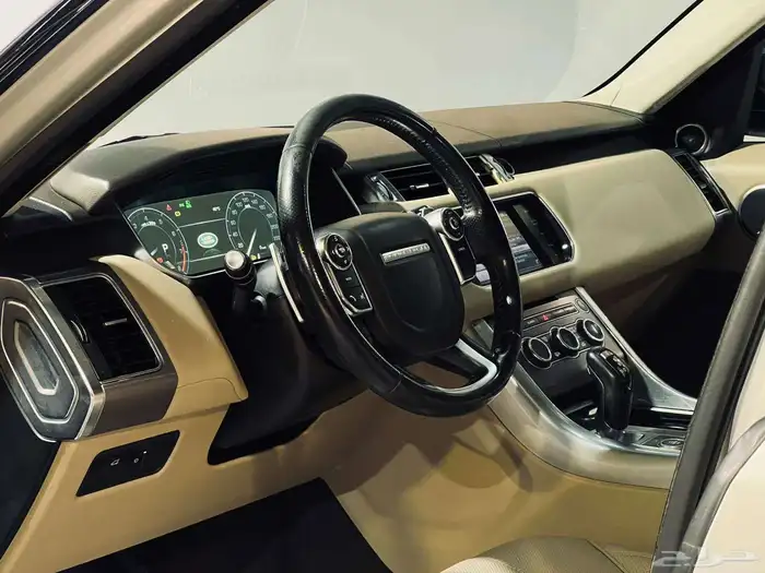 رنج روفر 2014 سبورت HSE V6 سوبر تشارج نظيف وبحاله ممتازه 15