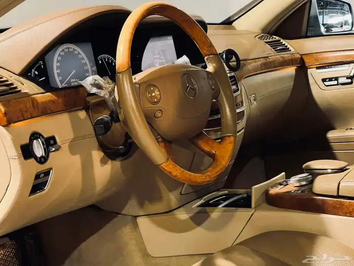 مرسيدس 2006 500s v8 نظيف وبحاله ممتازه 19
