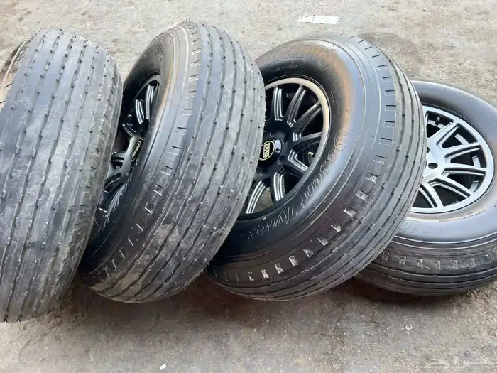 كفرات بالون هامان مقاس 900.17 مع جنوط برايد 17 سيرا وجيب 24 7