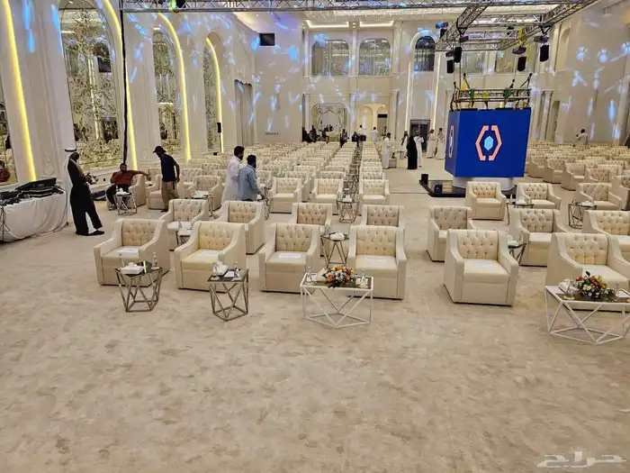 تاجير كنب تاجير جلسات شعبيه تاجير كراسي طاولات سماعات الاب ا 0