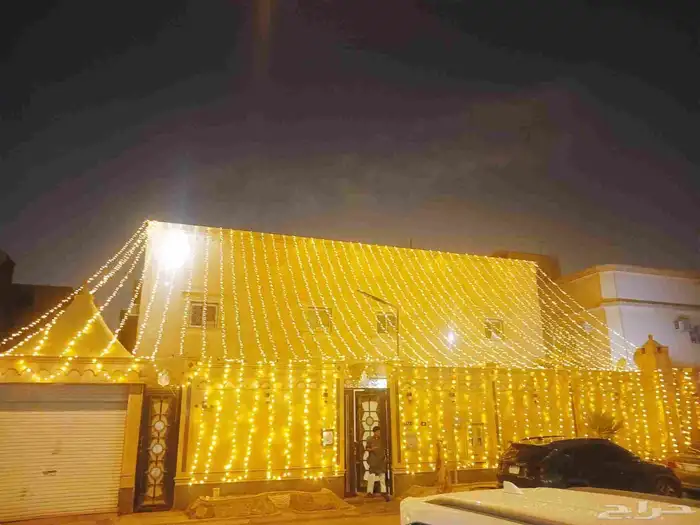 اضاءه ليد عقود زينه نشره كويتي زينه عرس لمبات اضاءه 7