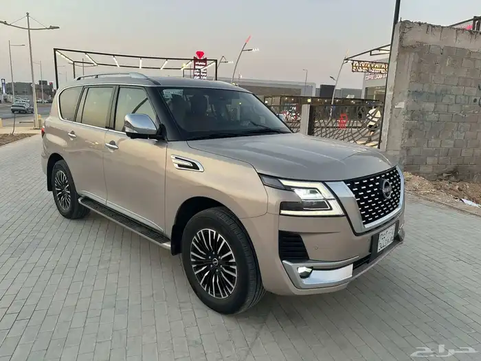 نيسان باترول بلاتينيوم 2022 فل كامل 6 سلندر سعودي 2