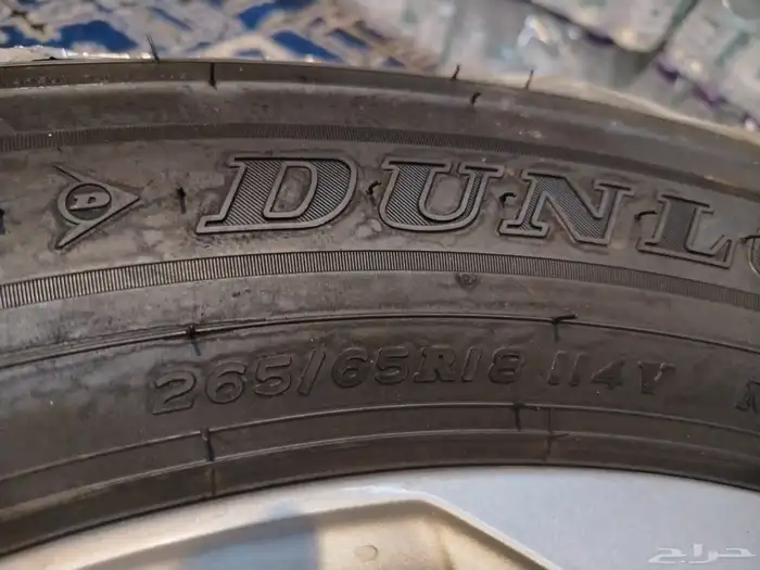 كفرات لاندكروز 22 رقم 2 للبيع جدد حقات الوكاله شرط 4