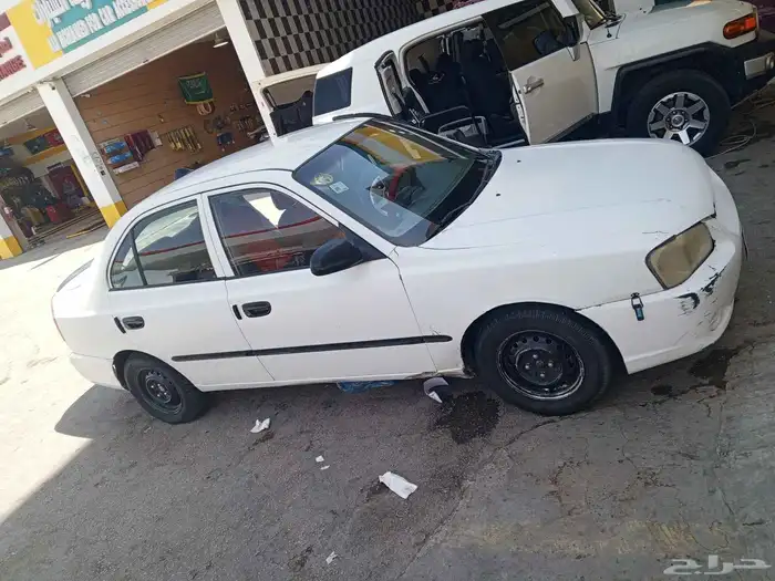 سياره اكسنت للبيع موديل 2002 5