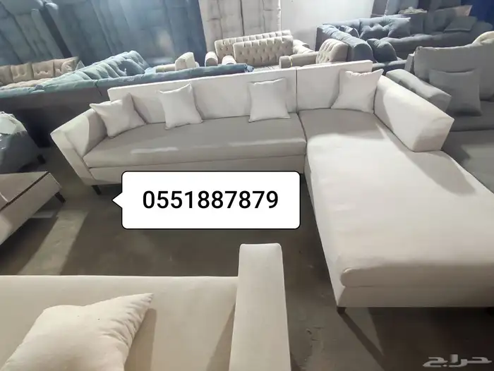 كنب جديد جاهز للبيع بالرياض 6