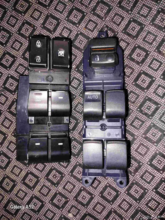 مجموعة تحكم زجاج سوناتا كيا تويوتا اصلي مستعمل نظيف 0