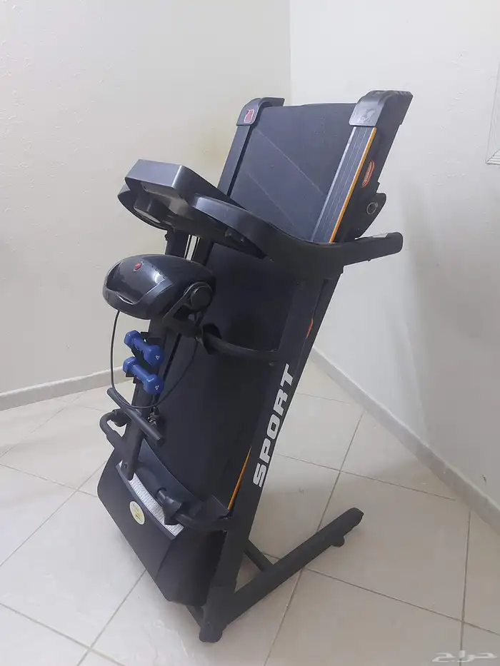 سير رياضي مع حزام هزاز للبطن و2 دمبل 0