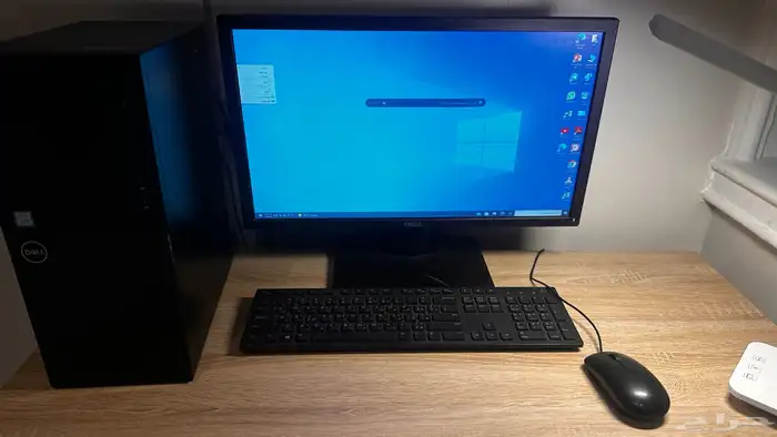 كمبيوتر مكتبي Dell Vostro 3670 مع شاشة وملحقات أصلية 3
