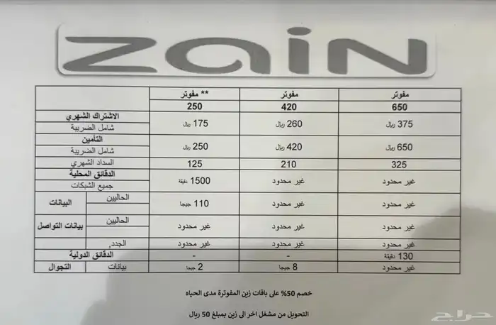 عروض ز.ين بخصم 50 0