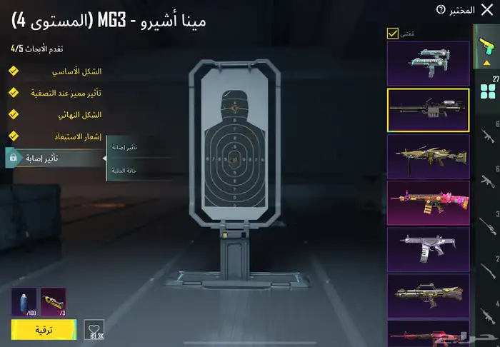 حساب ببجي 17