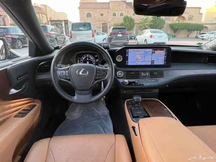 لكزس 2021 LS 350 موتر شرط وكاله قمه بنضافه 13