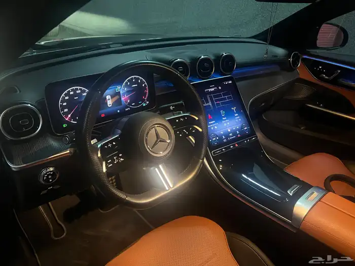مرسيدس c200 موديل 2024 شبه وكاله (جفالي مستخدم واحد) 1