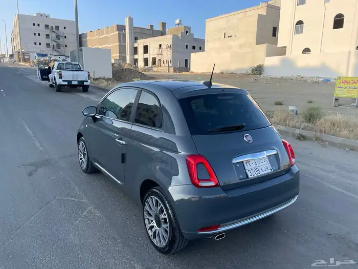 فيات 500 موديل 2022 ممشى قليل 8