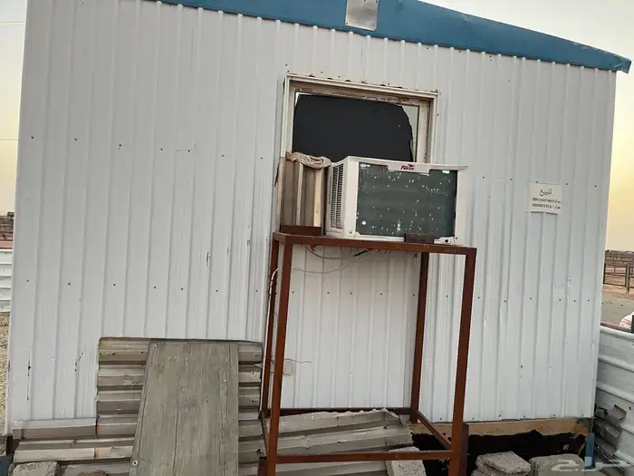 غرفه مقاس 4في6نظيفه مع مكيف جديد 0