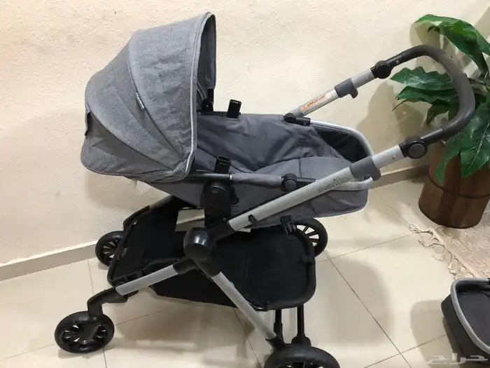 عربه اطفال تؤام براند ايفن فلو حالتها ممتازه جدا استعمال 9