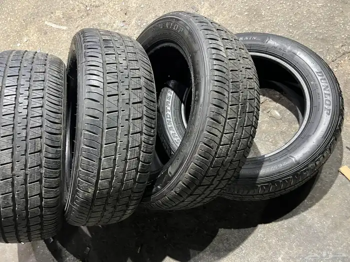 كفرات دنلوب وكاله مقاس 265 55 20 لاند 24 16