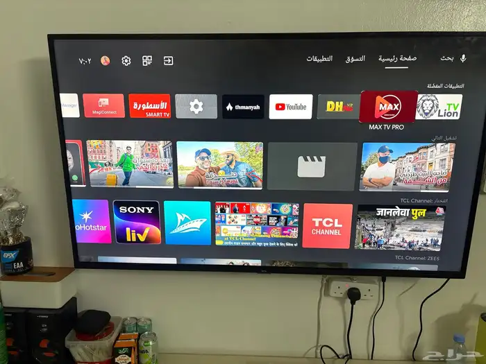 شاشه tcl 4K بوصة 55 0