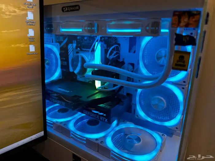بيسي قيمنق سيت اب كامل كرت 4060RTX معالج i5 شاشة 27 بوصه 0