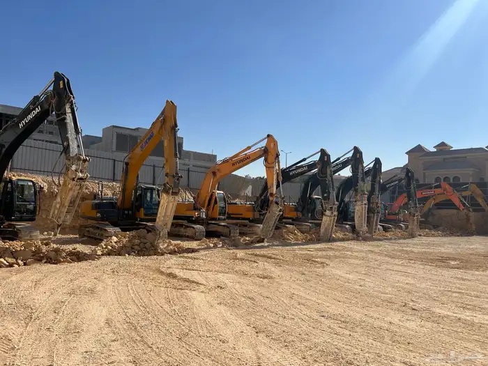 حفر ترحيل بوكلينات للايجار 1