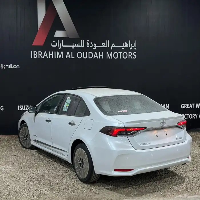 تويوتا كورولا بنزين - مطور فتحه سقف 2025- عرض بنك الجزيرة 3