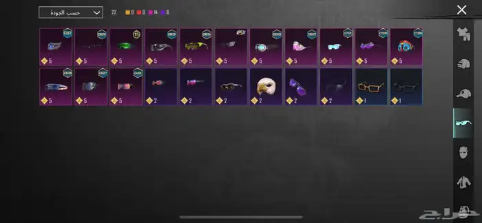 حساب ببجي للبيع 8