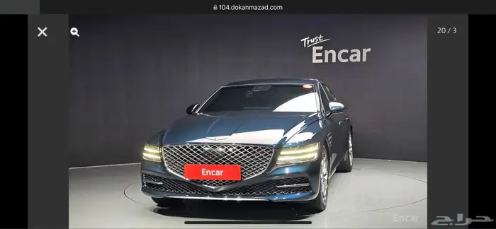 جينيسيس 2022 G80 ممشى 62 الف والبدي وكاله كامل 2
