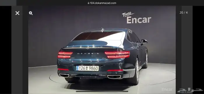 جينيسيس 2022 G80 ممشى 62 الف والبدي وكاله كامل 3