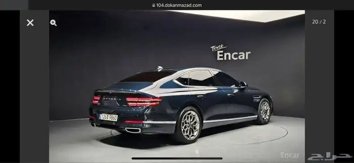 جينيسيس 2022 G80 ممشى 62 الف والبدي وكاله كامل 0