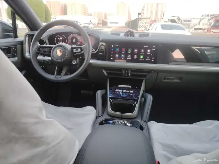 بورش كايين موديل 2025 حالة الزيرو جديده ممشى 61 كيلوا 9