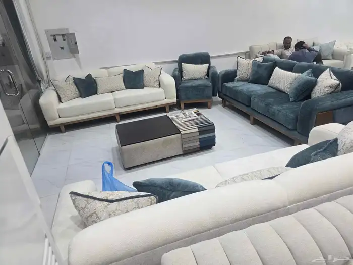 جاهز وتفصيل كنب مجالس ستاير طاولات حسب طلبك 3