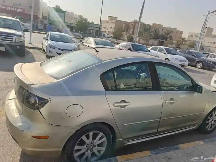 مازدا 3 2008 للبيع استماره وفحص ساريين . نص فل فتحه سقف 1