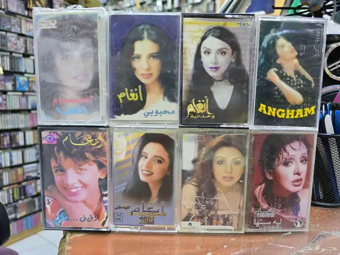 اشرطه كاسيت احلام اصاله   انغام   ذكرى  رجاء بالمليح 5