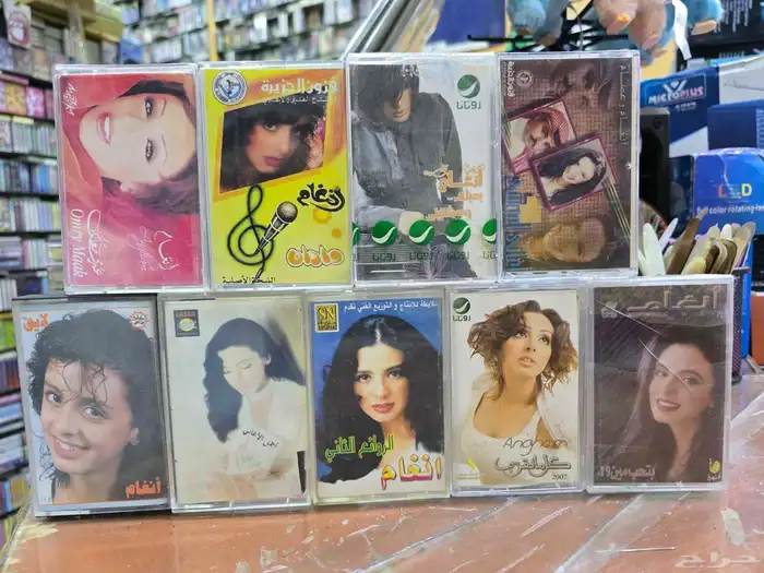 اشرطه كاسيت احلام اصاله   انغام   ذكرى  رجاء بالمليح 2
