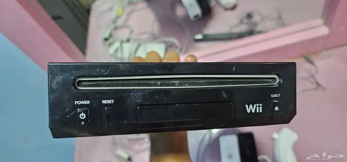 جهاز wii اسود مهكر 1